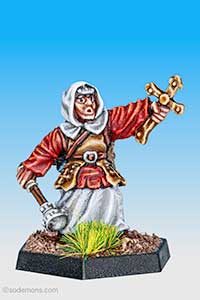 Dungeons & Dragons BDD1 Cleric (with Cross)