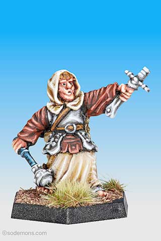 Dungeons & Dragons BDD1 Cleric (damaged)