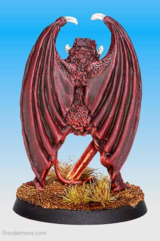 FF5-2 Winged Demon with Sword and Whip