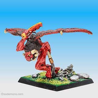 C29 Winged Fire Demon