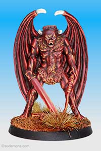 FF5-2 Winged Demon with Sword and Whip