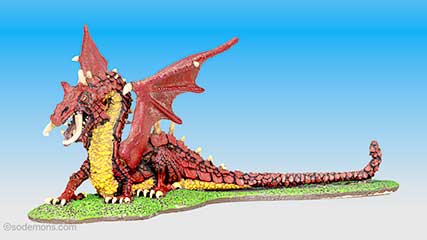 DG2 Red Dragon / 01-138 Black Dragon