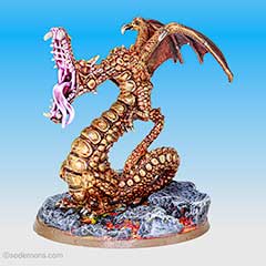 DG4 Black Dragon / RP 01-314 Brass Dragon