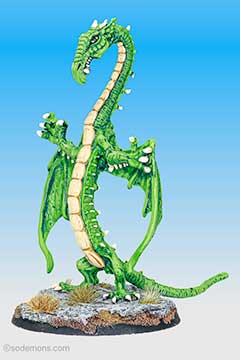 DG7 Green Dragon / RP 01-327 Rearing Fire Drake