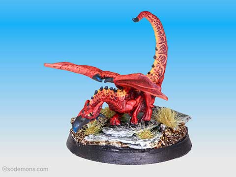 C29 Young Scorpion Tailed Dragon