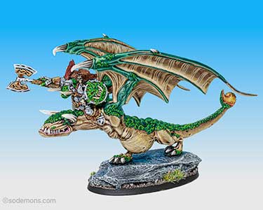 Orc Warboss on Wyvern (Variant Tail)