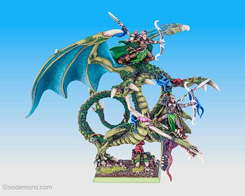 Sisters of Twilight on Forest Dragon