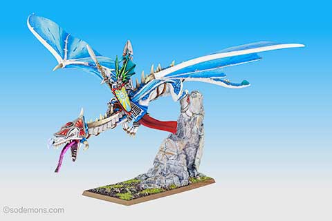 High Elf Lord on Dragon