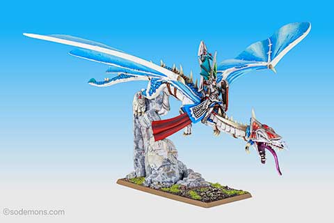 High Elf Lord on Dragon