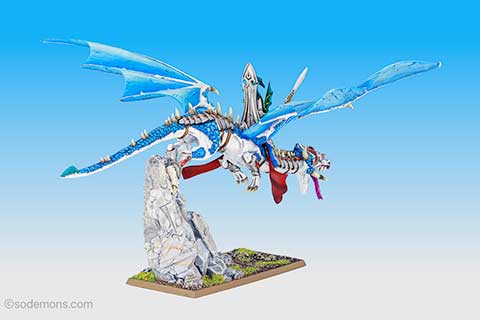 High Elf Lord on Dragon