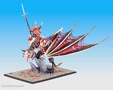 Vampire Lord on Zombie Dragon