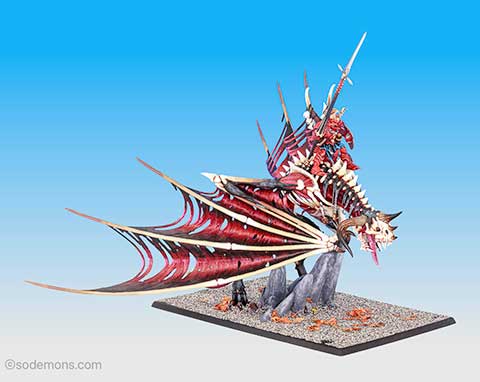 Vampire Lord on Zombie Dragon