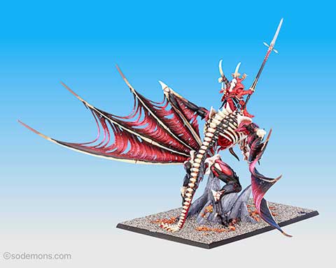 Vampire Lord on Zombie Dragon