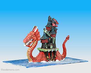 Man O War Dark Elf Death Fortress