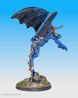 Chaos Champion on Chaos Dragon (WM)