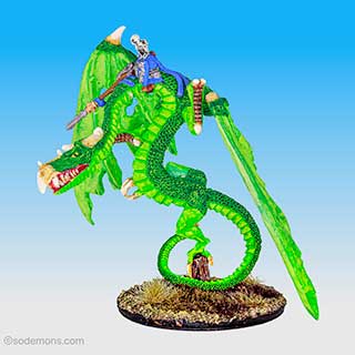 Undead Hero on Zombie Dragon (WM) (Conversion)