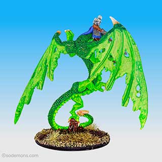 Undead Hero on Zombie Dragon (WM) (Conversion)