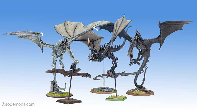 LOTR - Fellbeasts and other Winged Mounts