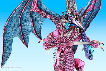Elspeth Von Draken on Carmine Dragon