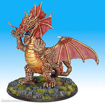Archive Miniatures - 501 The  Imperial Dragon