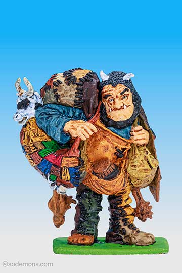 GI8 Hrugnir the Giant Carrying his Loot