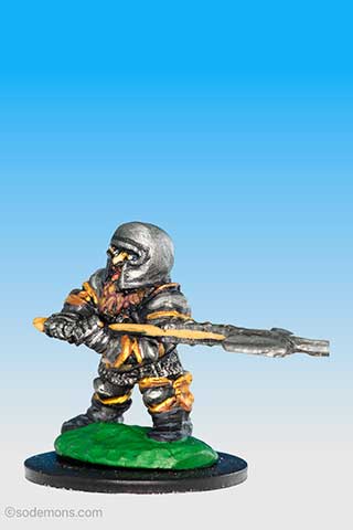 FS53-3 Dwarf Guardsman in Plate Armour