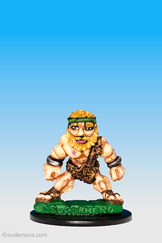 Golden Heroes Dwarf Superhero