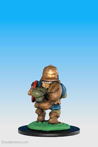 Runequest Dwarf Adventurer