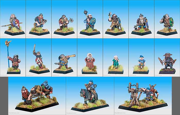 Fantasy Tribe Dwarfs