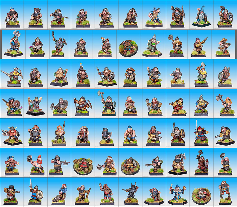 D4 Dwarf Adventurers