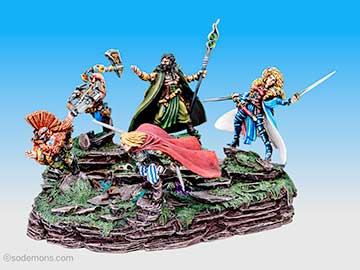 Black Library Diorama - Gotrek and Friends