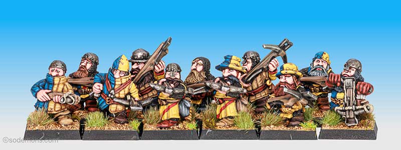 Imperial Dwarf Crossbows