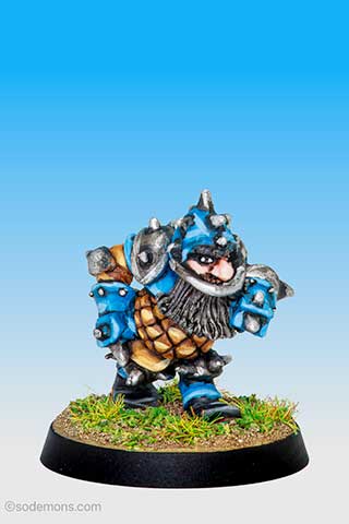 LE18 Blood Bowl Players - Dwarf