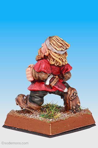 0305/35 Dwarf Adventurer - Runner (Spudd)