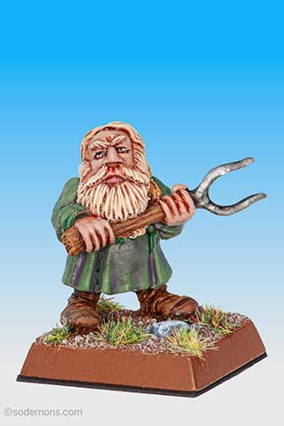 0309/28 Dwarf Villager - Peasant