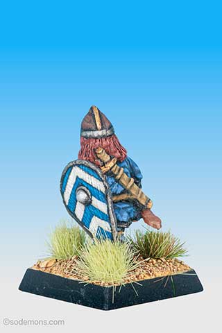FTD1 Dwarf with Spear and Sword