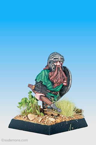 FTD1 Dwarf with Spear and Sword