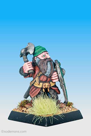FTD5 Dwarf with Axe and Heavy Crossbow