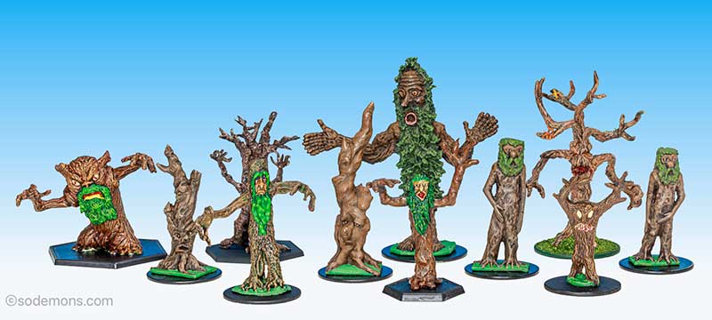 Minifigs, Ral Partha, Archive & Other Treemen