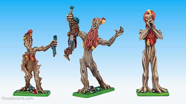 Mithril Gold Fellowship Ents & Huorn