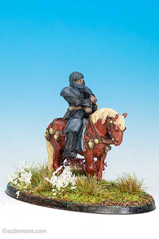 FAC12 Mounted Ninja (Assassin) with Sword