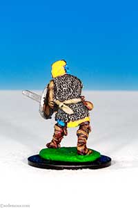 FF43-2 Bandit in Chainmail with Sword and Shield