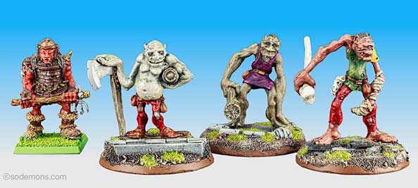 Nick Bibby Giants: CM2 Fire Giant Lord & C28 v2 Giants