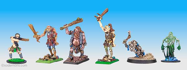 Warmaster Scale Giants