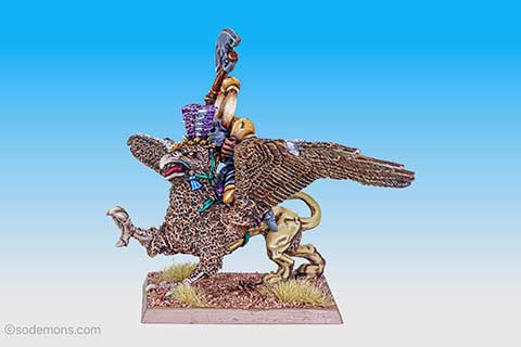 MM43 Griffon with Chaos Lord Rider