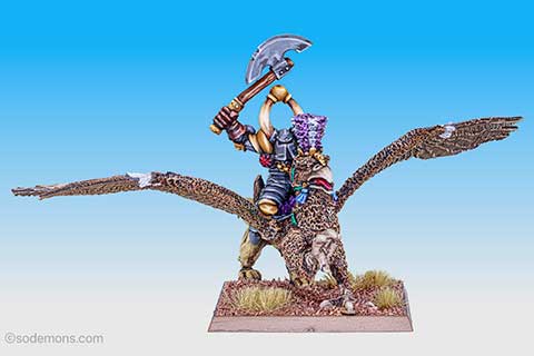 MM43 Griffon with Chaos Lord Rider