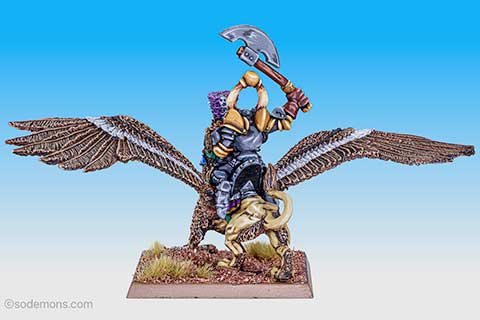 MM43 Griffon with Chaos Lord Rider