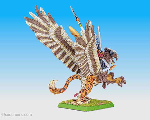 Eltharion riding Stormwing