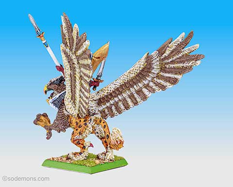 Eltharion riding Stormwing