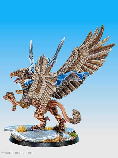 Eltharion riding Stormwing - unreleased variant